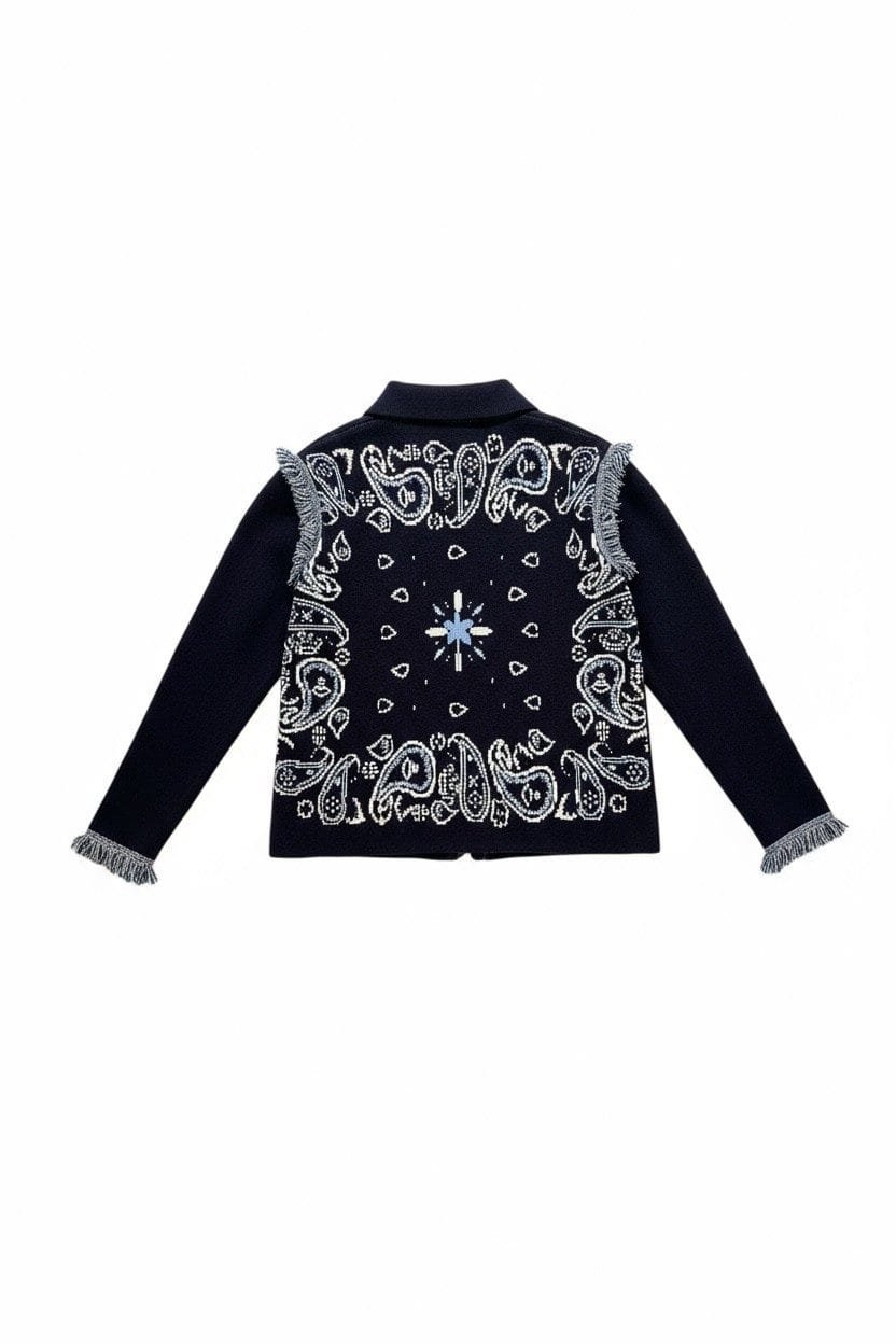 Veste Maille Paisley Sélection boutique – Image 2